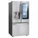 LG LFXC24796S 24 cu. ft. 3-Door French Door Smart Refrigerator with InstaView Door-in-Door in Stainless Steel, Counter Depth